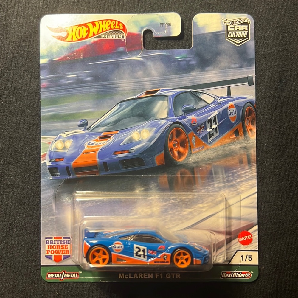 Hot wheels McLaren F1 GTR